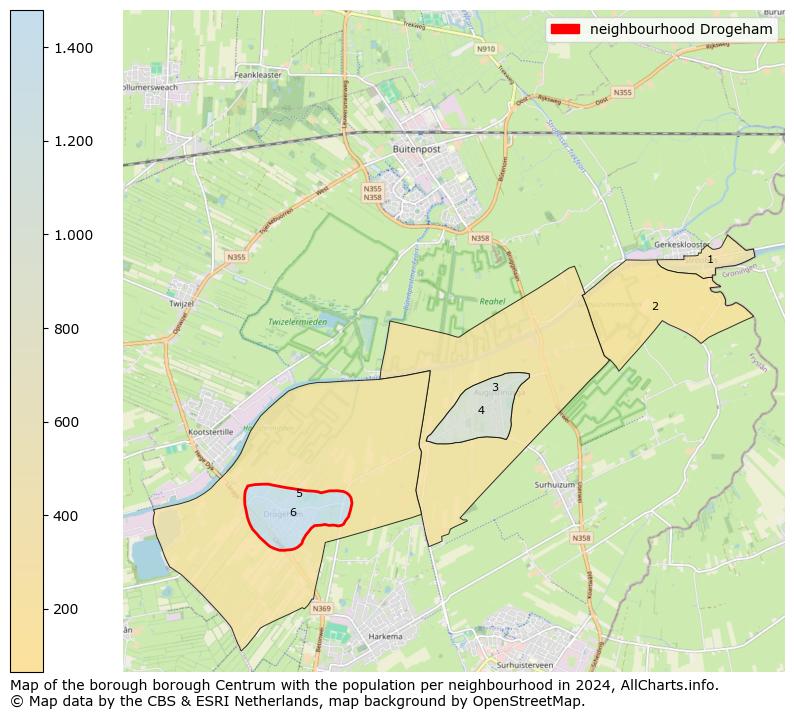 Image of the neighbourhood Drogeham at the map. This image is used as introduction to this page. This page shows a lot of information about the population in the neighbourhood Drogeham (such as the distribution by age groups of the residents, the composition of households, whether inhabitants are natives or Dutch with an immigration background, data about the houses (numbers, types, price development, use, type of property, ...) and more (car ownership, energy consumption, ...) based on open data from the Dutch Central Bureau of Statistics and various other sources!