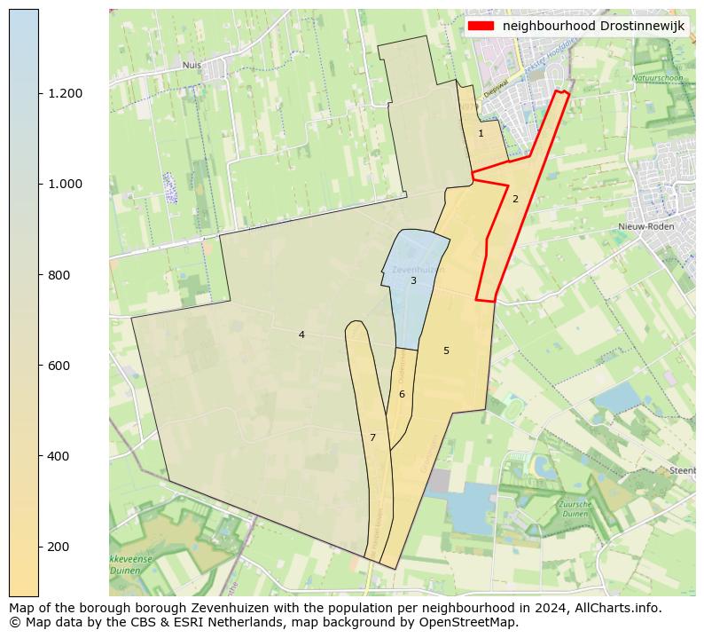 Image of the neighbourhood Drostinnewijk at the map. This image is used as introduction to this page. This page shows a lot of information about the population in the neighbourhood Drostinnewijk (such as the distribution by age groups of the residents, the composition of households, whether inhabitants are natives or Dutch with an immigration background, data about the houses (numbers, types, price development, use, type of property, ...) and more (car ownership, energy consumption, ...) based on open data from the Dutch Central Bureau of Statistics and various other sources!