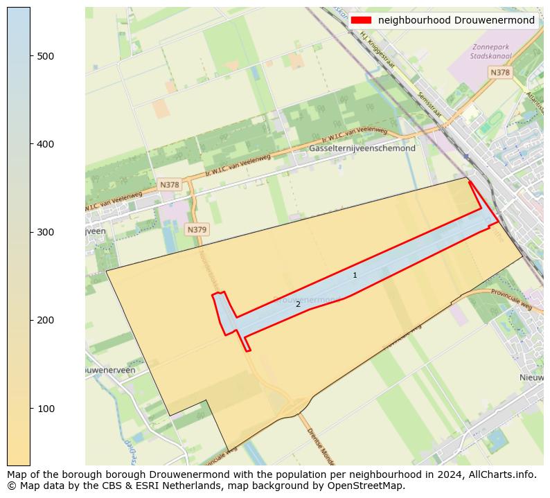 Image of the neighbourhood Drouwenermond at the map. This image is used as introduction to this page. This page shows a lot of information about the population in the neighbourhood Drouwenermond (such as the distribution by age groups of the residents, the composition of households, whether inhabitants are natives or Dutch with an immigration background, data about the houses (numbers, types, price development, use, type of property, ...) and more (car ownership, energy consumption, ...) based on open data from the Dutch Central Bureau of Statistics and various other sources!