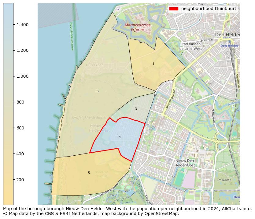 Image of the neighbourhood Duinbuurt at the map. This image is used as introduction to this page. This page shows a lot of information about the population in the neighbourhood Duinbuurt (such as the distribution by age groups of the residents, the composition of households, whether inhabitants are natives or Dutch with an immigration background, data about the houses (numbers, types, price development, use, type of property, ...) and more (car ownership, energy consumption, ...) based on open data from the Dutch Central Bureau of Statistics and various other sources!