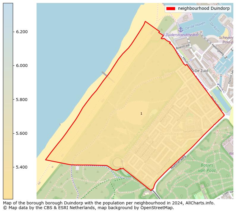 Image of the neighbourhood Duindorp at the map. This image is used as introduction to this page. This page shows a lot of information about the population in the neighbourhood Duindorp (such as the distribution by age groups of the residents, the composition of households, whether inhabitants are natives or Dutch with an immigration background, data about the houses (numbers, types, price development, use, type of property, ...) and more (car ownership, energy consumption, ...) based on open data from the Dutch Central Bureau of Statistics and various other sources!