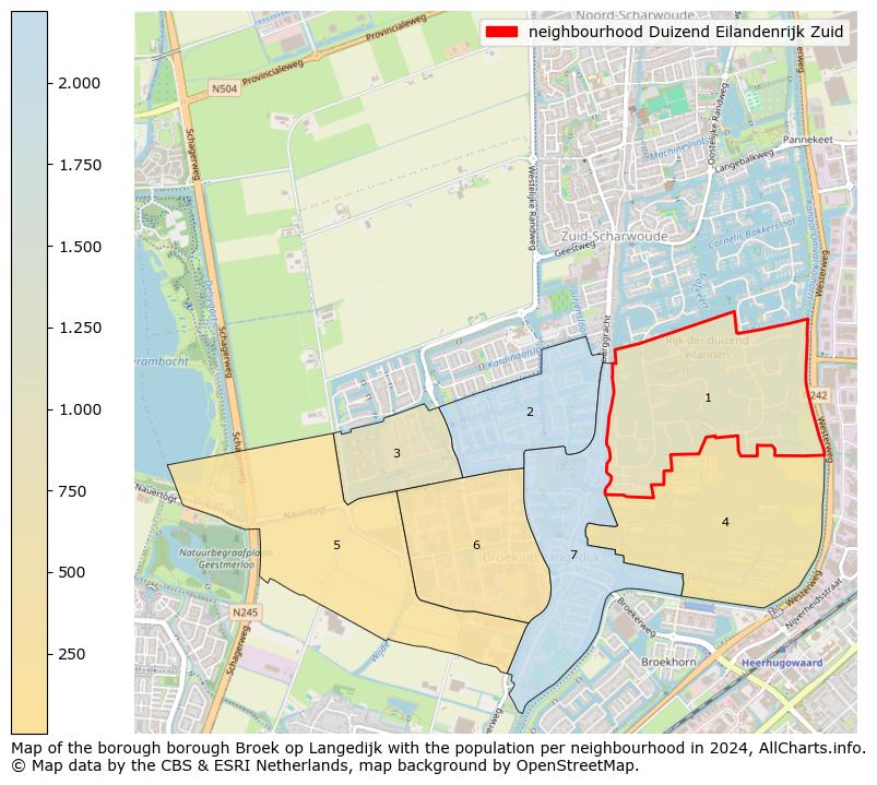 Image of the neighbourhood Duizend Eilandenrijk Zuid at the map. This image is used as introduction to this page. This page shows a lot of information about the population in the neighbourhood Duizend Eilandenrijk Zuid (such as the distribution by age groups of the residents, the composition of households, whether inhabitants are natives or Dutch with an immigration background, data about the houses (numbers, types, price development, use, type of property, ...) and more (car ownership, energy consumption, ...) based on open data from the Dutch Central Bureau of Statistics and various other sources!