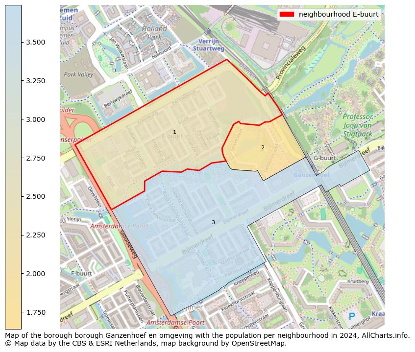 Image of the neighbourhood E-buurt at the map. This image is used as introduction to this page. This page shows a lot of information about the population in the neighbourhood E-buurt (such as the distribution by age groups of the residents, the composition of households, whether inhabitants are natives or Dutch with an immigration background, data about the houses (numbers, types, price development, use, type of property, ...) and more (car ownership, energy consumption, ...) based on open data from the Dutch Central Bureau of Statistics and various other sources!