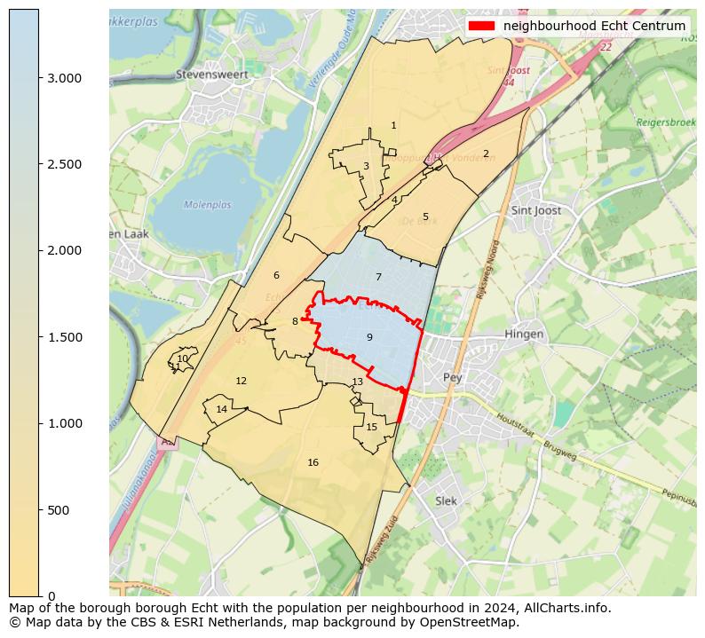 Image of the neighbourhood Echt Centrum at the map. This image is used as introduction to this page. This page shows a lot of information about the population in the neighbourhood Echt Centrum (such as the distribution by age groups of the residents, the composition of households, whether inhabitants are natives or Dutch with an immigration background, data about the houses (numbers, types, price development, use, type of property, ...) and more (car ownership, energy consumption, ...) based on open data from the Dutch Central Bureau of Statistics and various other sources!