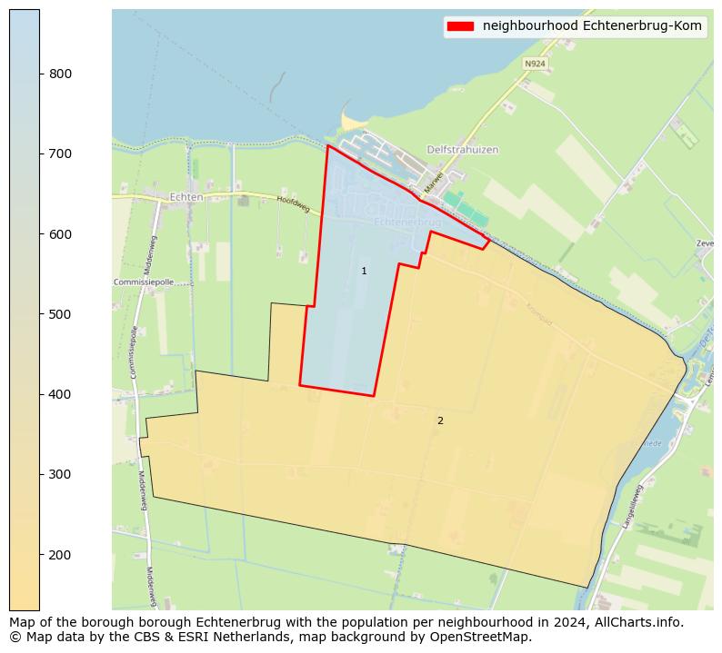 Image of the neighbourhood Echtenerbrug-Kom at the map. This image is used as introduction to this page. This page shows a lot of information about the population in the neighbourhood Echtenerbrug-Kom (such as the distribution by age groups of the residents, the composition of households, whether inhabitants are natives or Dutch with an immigration background, data about the houses (numbers, types, price development, use, type of property, ...) and more (car ownership, energy consumption, ...) based on open data from the Dutch Central Bureau of Statistics and various other sources!