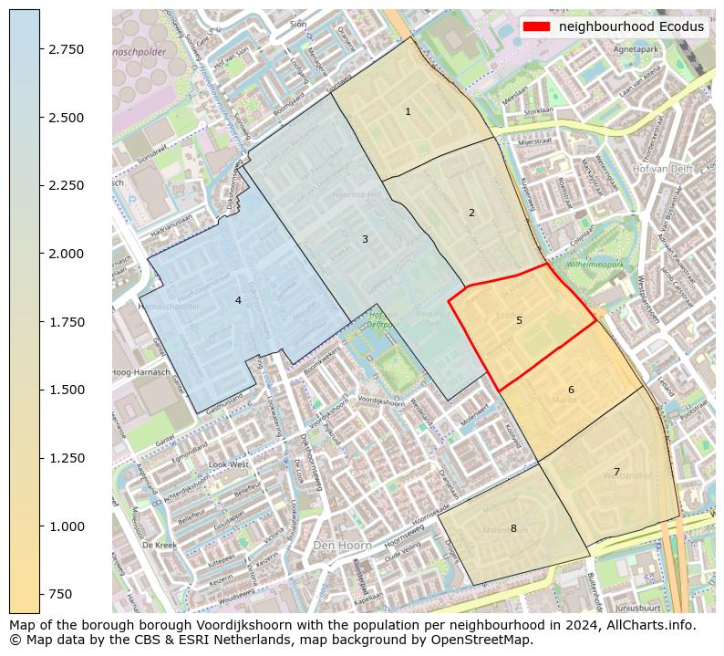 Image of the neighbourhood Ecodus at the map. This image is used as introduction to this page. This page shows a lot of information about the population in the neighbourhood Ecodus (such as the distribution by age groups of the residents, the composition of households, whether inhabitants are natives or Dutch with an immigration background, data about the houses (numbers, types, price development, use, type of property, ...) and more (car ownership, energy consumption, ...) based on open data from the Dutch Central Bureau of Statistics and various other sources!