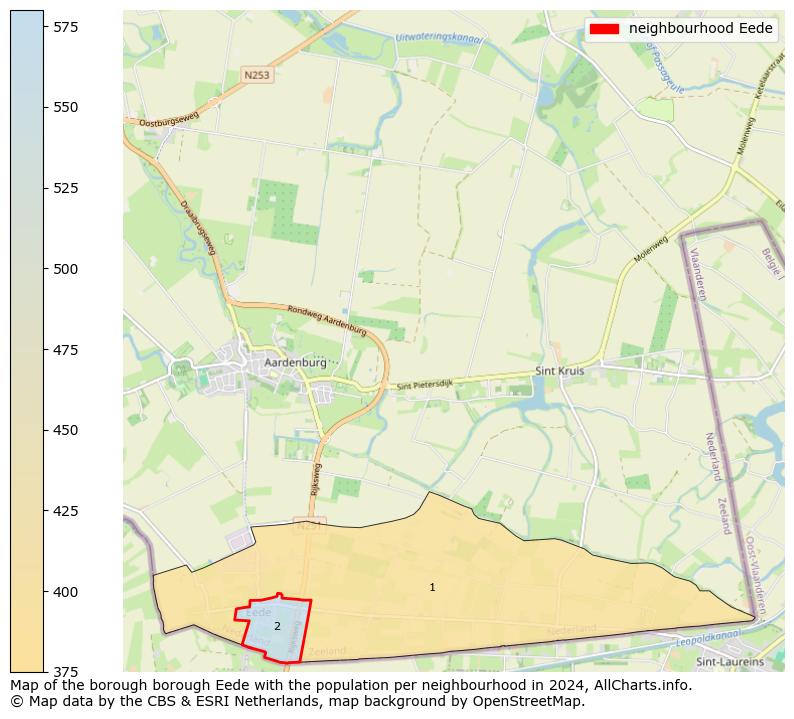 Image of the neighbourhood Eede at the map. This image is used as introduction to this page. This page shows a lot of information about the population in the neighbourhood Eede (such as the distribution by age groups of the residents, the composition of households, whether inhabitants are natives or Dutch with an immigration background, data about the houses (numbers, types, price development, use, type of property, ...) and more (car ownership, energy consumption, ...) based on open data from the Dutch Central Bureau of Statistics and various other sources!