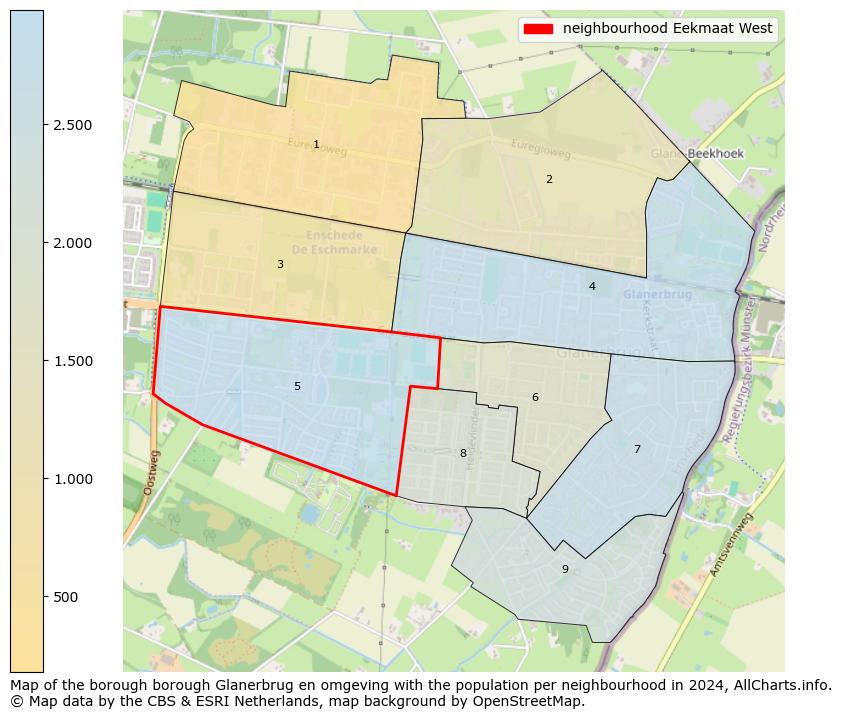 Image of the neighbourhood Eekmaat West at the map. This image is used as introduction to this page. This page shows a lot of information about the population in the neighbourhood Eekmaat West (such as the distribution by age groups of the residents, the composition of households, whether inhabitants are natives or Dutch with an immigration background, data about the houses (numbers, types, price development, use, type of property, ...) and more (car ownership, energy consumption, ...) based on open data from the Dutch Central Bureau of Statistics and various other sources!