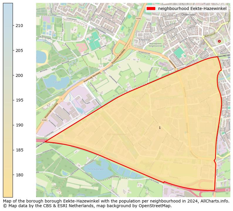 Image of the neighbourhood Eekte-Hazewinkel at the map. This image is used as introduction to this page. This page shows a lot of information about the population in the neighbourhood Eekte-Hazewinkel (such as the distribution by age groups of the residents, the composition of households, whether inhabitants are natives or Dutch with an immigration background, data about the houses (numbers, types, price development, use, type of property, ...) and more (car ownership, energy consumption, ...) based on open data from the Dutch Central Bureau of Statistics and various other sources!