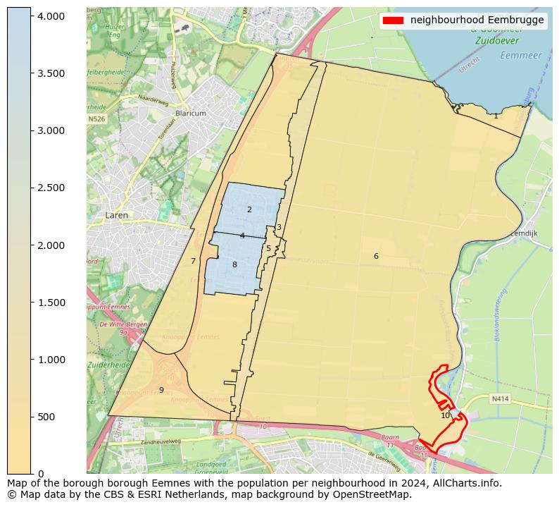 Image of the neighbourhood Eembrugge at the map. This image is used as introduction to this page. This page shows a lot of information about the population in the neighbourhood Eembrugge (such as the distribution by age groups of the residents, the composition of households, whether inhabitants are natives or Dutch with an immigration background, data about the houses (numbers, types, price development, use, type of property, ...) and more (car ownership, energy consumption, ...) based on open data from the Dutch Central Bureau of Statistics and various other sources!