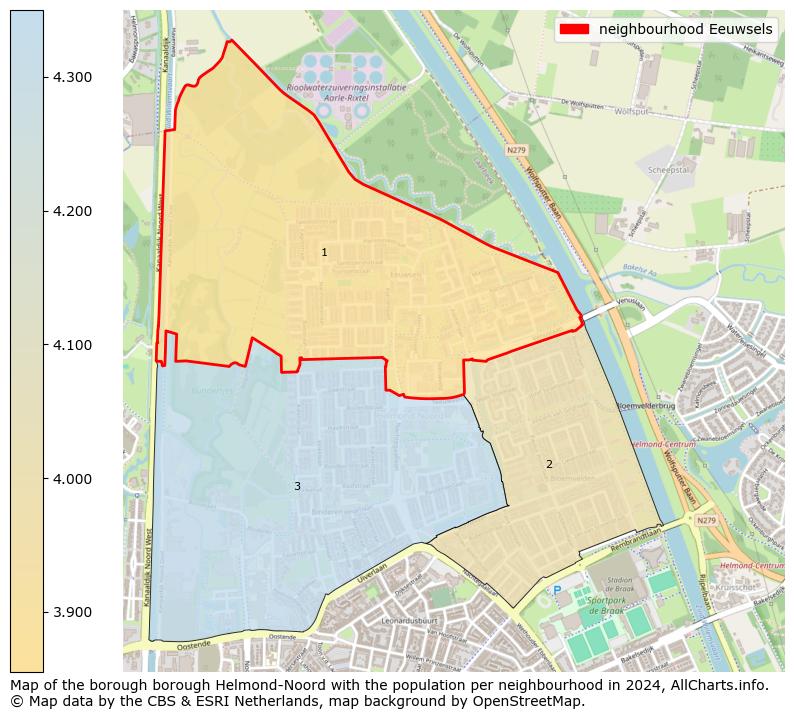 Image of the neighbourhood Eeuwsels at the map. This image is used as introduction to this page. This page shows a lot of information about the population in the neighbourhood Eeuwsels (such as the distribution by age groups of the residents, the composition of households, whether inhabitants are natives or Dutch with an immigration background, data about the houses (numbers, types, price development, use, type of property, ...) and more (car ownership, energy consumption, ...) based on open data from the Dutch Central Bureau of Statistics and various other sources!