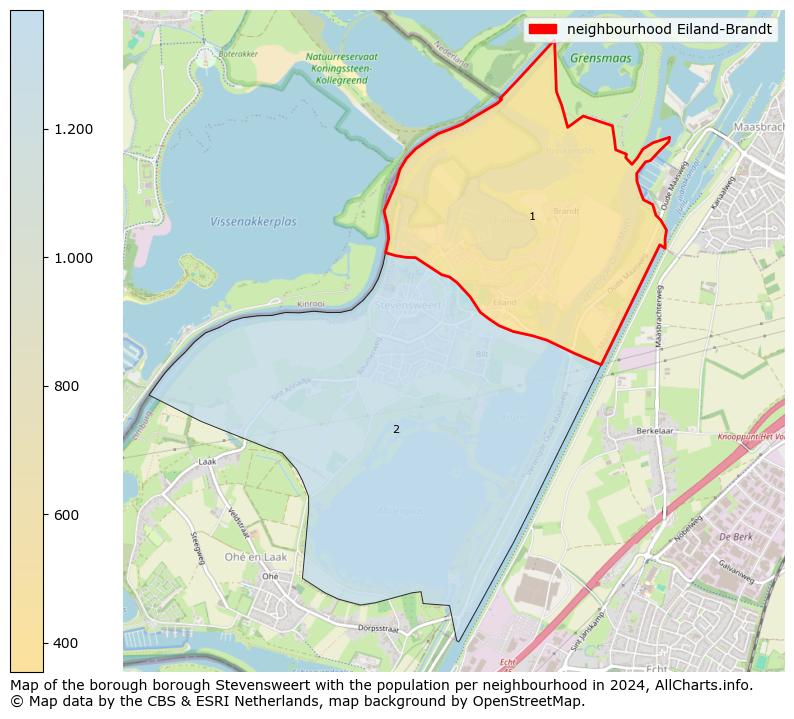 Image of the neighbourhood Eiland-Brandt at the map. This image is used as introduction to this page. This page shows a lot of information about the population in the neighbourhood Eiland-Brandt (such as the distribution by age groups of the residents, the composition of households, whether inhabitants are natives or Dutch with an immigration background, data about the houses (numbers, types, price development, use, type of property, ...) and more (car ownership, energy consumption, ...) based on open data from the Dutch Central Bureau of Statistics and various other sources!