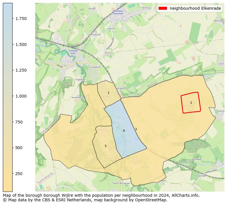 Image of the neighbourhood Elkenrade at the map. This image is used as introduction to this page. This page shows a lot of information about the population in the neighbourhood Elkenrade (such as the distribution by age groups of the residents, the composition of households, whether inhabitants are natives or Dutch with an immigration background, data about the houses (numbers, types, price development, use, type of property, ...) and more (car ownership, energy consumption, ...) based on open data from the Dutch Central Bureau of Statistics and various other sources!