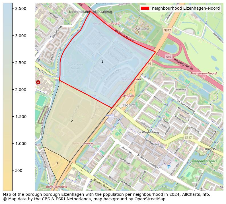 Image of the neighbourhood Elzenhagen-Noord at the map. This image is used as introduction to this page. This page shows a lot of information about the population in the neighbourhood Elzenhagen-Noord (such as the distribution by age groups of the residents, the composition of households, whether inhabitants are natives or Dutch with an immigration background, data about the houses (numbers, types, price development, use, type of property, ...) and more (car ownership, energy consumption, ...) based on open data from the Dutch Central Bureau of Statistics and various other sources!