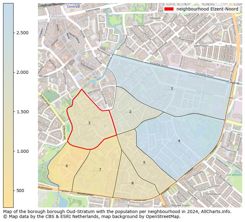 Image of the neighbourhood Elzent-Noord at the map. This image is used as introduction to this page. This page shows a lot of information about the population in the neighbourhood Elzent-Noord (such as the distribution by age groups of the residents, the composition of households, whether inhabitants are natives or Dutch with an immigration background, data about the houses (numbers, types, price development, use, type of property, ...) and more (car ownership, energy consumption, ...) based on open data from the Dutch Central Bureau of Statistics and various other sources!