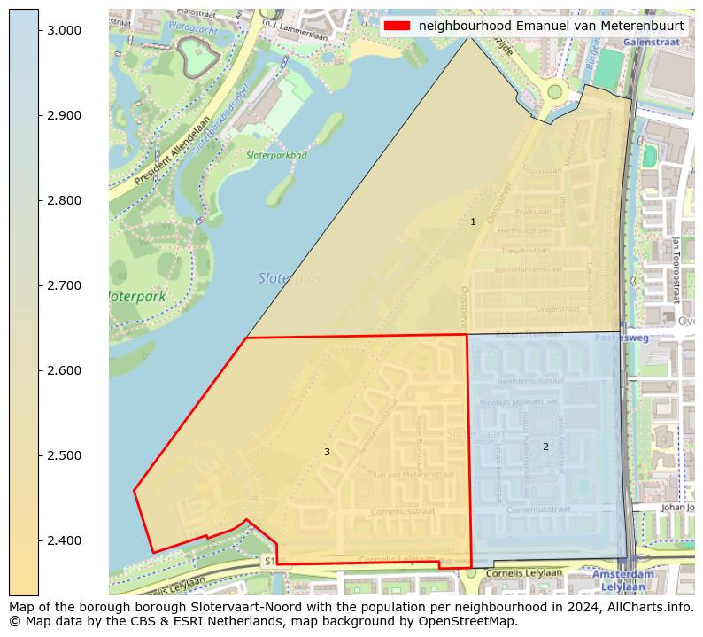 Image of the neighbourhood Emanuel van Meterenbuurt at the map. This image is used as introduction to this page. This page shows a lot of information about the population in the neighbourhood Emanuel van Meterenbuurt (such as the distribution by age groups of the residents, the composition of households, whether inhabitants are natives or Dutch with an immigration background, data about the houses (numbers, types, price development, use, type of property, ...) and more (car ownership, energy consumption, ...) based on open data from the Dutch Central Bureau of Statistics and various other sources!