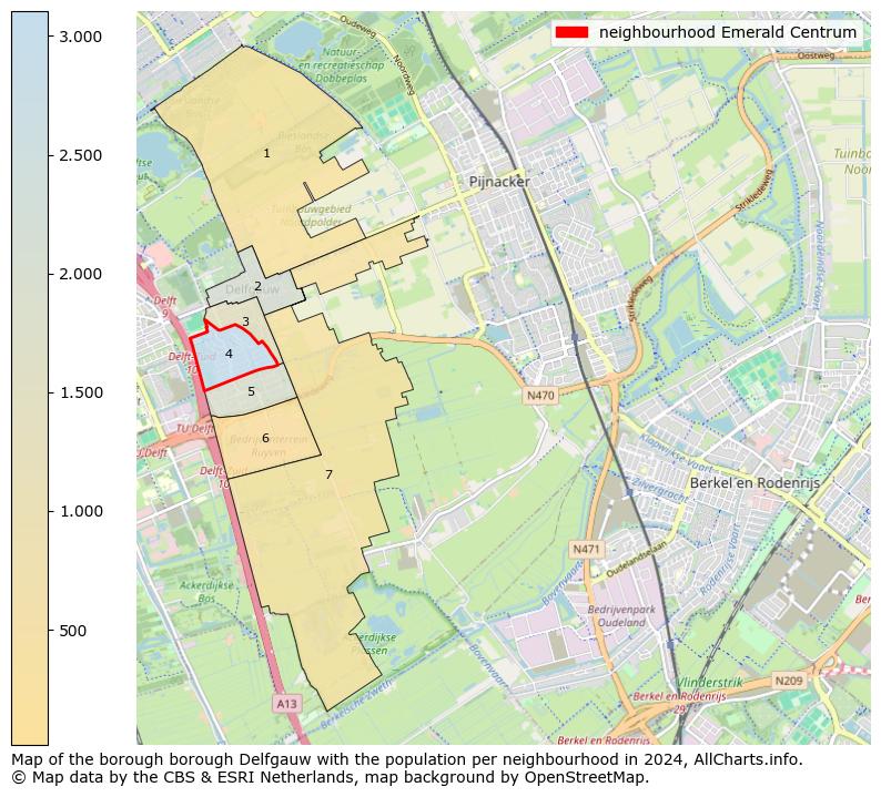 Image of the neighbourhood Emerald Centrum at the map. This image is used as introduction to this page. This page shows a lot of information about the population in the neighbourhood Emerald Centrum (such as the distribution by age groups of the residents, the composition of households, whether inhabitants are natives or Dutch with an immigration background, data about the houses (numbers, types, price development, use, type of property, ...) and more (car ownership, energy consumption, ...) based on open data from the Dutch Central Bureau of Statistics and various other sources!