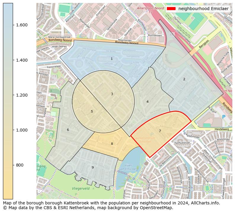 Image of the neighbourhood Emiclaer at the map. This image is used as introduction to this page. This page shows a lot of information about the population in the neighbourhood Emiclaer (such as the distribution by age groups of the residents, the composition of households, whether inhabitants are natives or Dutch with an immigration background, data about the houses (numbers, types, price development, use, type of property, ...) and more (car ownership, energy consumption, ...) based on open data from the Dutch Central Bureau of Statistics and various other sources!