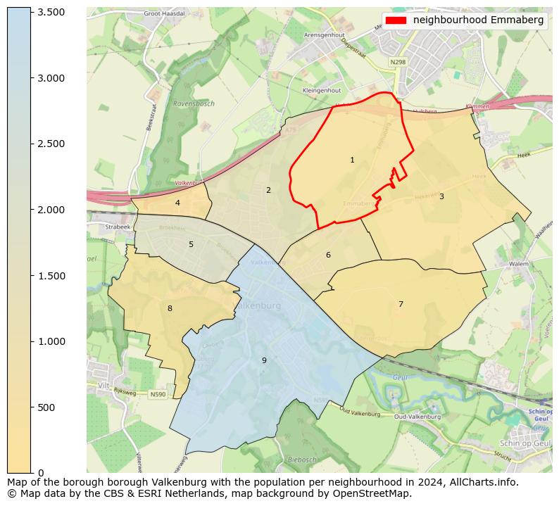 Image of the neighbourhood Emmaberg at the map. This image is used as introduction to this page. This page shows a lot of information about the population in the neighbourhood Emmaberg (such as the distribution by age groups of the residents, the composition of households, whether inhabitants are natives or Dutch with an immigration background, data about the houses (numbers, types, price development, use, type of property, ...) and more (car ownership, energy consumption, ...) based on open data from the Dutch Central Bureau of Statistics and various other sources!