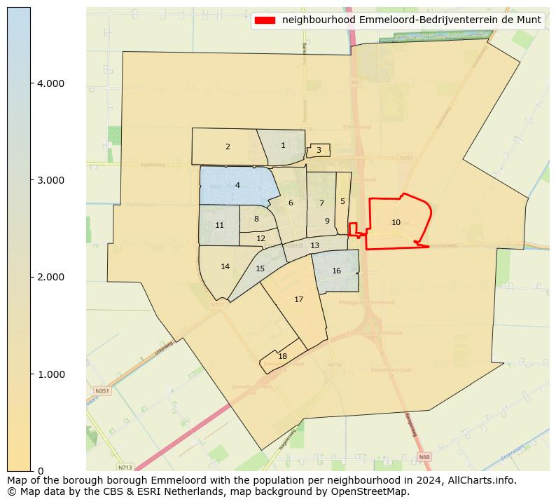 Image of the neighbourhood Emmeloord-Bedrijventerrein de Munt at the map. This image is used as introduction to this page. This page shows a lot of information about the population in the neighbourhood Emmeloord-Bedrijventerrein de Munt (such as the distribution by age groups of the residents, the composition of households, whether inhabitants are natives or Dutch with an immigration background, data about the houses (numbers, types, price development, use, type of property, ...) and more (car ownership, energy consumption, ...) based on open data from the Dutch Central Bureau of Statistics and various other sources!