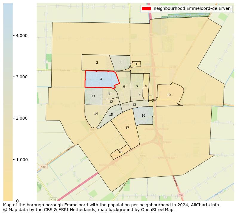 Image of the neighbourhood Emmeloord-de Erven at the map. This image is used as introduction to this page. This page shows a lot of information about the population in the neighbourhood Emmeloord-de Erven (such as the distribution by age groups of the residents, the composition of households, whether inhabitants are natives or Dutch with an immigration background, data about the houses (numbers, types, price development, use, type of property, ...) and more (car ownership, energy consumption, ...) based on open data from the Dutch Central Bureau of Statistics and various other sources!