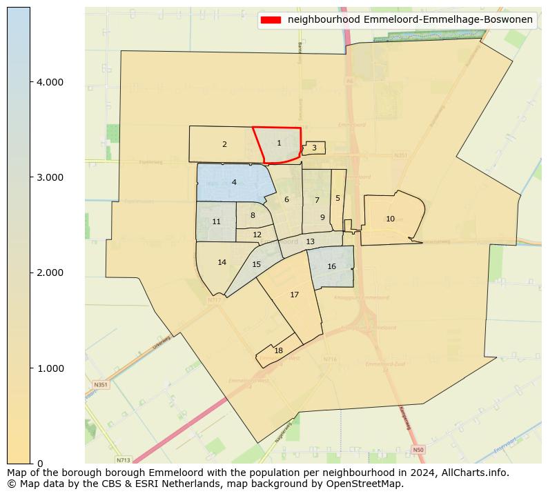 Image of the neighbourhood Emmeloord-Emmelhage-Boswonen at the map. This image is used as introduction to this page. This page shows a lot of information about the population in the neighbourhood Emmeloord-Emmelhage-Boswonen (such as the distribution by age groups of the residents, the composition of households, whether inhabitants are natives or Dutch with an immigration background, data about the houses (numbers, types, price development, use, type of property, ...) and more (car ownership, energy consumption, ...) based on open data from the Dutch Central Bureau of Statistics and various other sources!