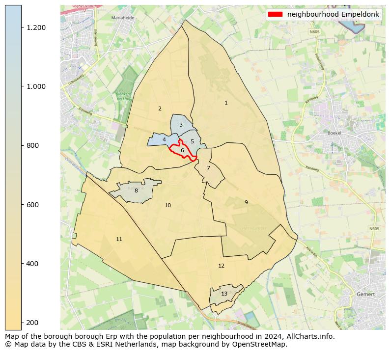 Image of the neighbourhood Empeldonk at the map. This image is used as introduction to this page. This page shows a lot of information about the population in the neighbourhood Empeldonk (such as the distribution by age groups of the residents, the composition of households, whether inhabitants are natives or Dutch with an immigration background, data about the houses (numbers, types, price development, use, type of property, ...) and more (car ownership, energy consumption, ...) based on open data from the Dutch Central Bureau of Statistics and various other sources!