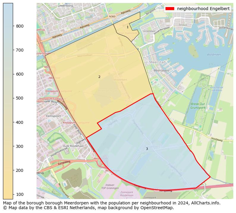 Image of the neighbourhood Engelbert at the map. This image is used as introduction to this page. This page shows a lot of information about the population in the neighbourhood Engelbert (such as the distribution by age groups of the residents, the composition of households, whether inhabitants are natives or Dutch with an immigration background, data about the houses (numbers, types, price development, use, type of property, ...) and more (car ownership, energy consumption, ...) based on open data from the Dutch Central Bureau of Statistics and various other sources!