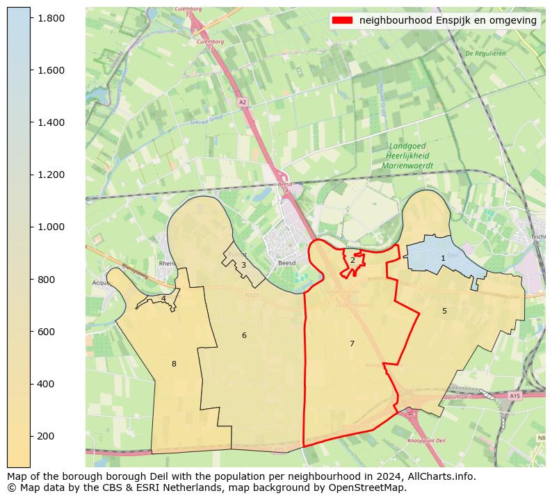 Image of the neighbourhood Enspijk en omgeving at the map. This image is used as introduction to this page. This page shows a lot of information about the population in the neighbourhood Enspijk en omgeving (such as the distribution by age groups of the residents, the composition of households, whether inhabitants are natives or Dutch with an immigration background, data about the houses (numbers, types, price development, use, type of property, ...) and more (car ownership, energy consumption, ...) based on open data from the Dutch Central Bureau of Statistics and various other sources!