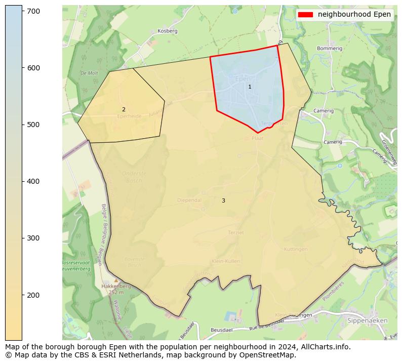 Image of the neighbourhood Epen at the map. This image is used as introduction to this page. This page shows a lot of information about the population in the neighbourhood Epen (such as the distribution by age groups of the residents, the composition of households, whether inhabitants are natives or Dutch with an immigration background, data about the houses (numbers, types, price development, use, type of property, ...) and more (car ownership, energy consumption, ...) based on open data from the Dutch Central Bureau of Statistics and various other sources!