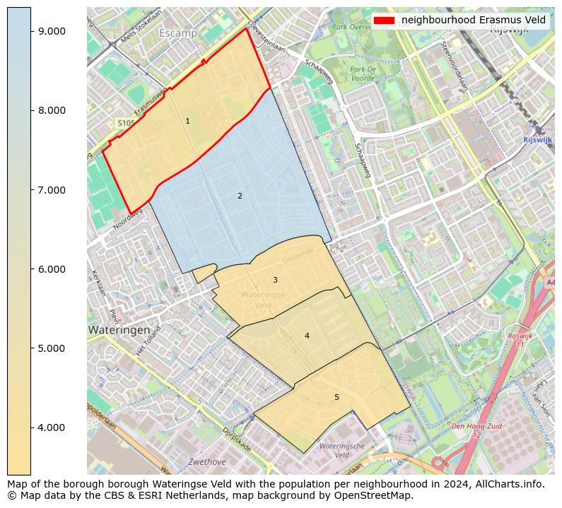 Image of the neighbourhood Erasmus Veld at the map. This image is used as introduction to this page. This page shows a lot of information about the population in the neighbourhood Erasmus Veld (such as the distribution by age groups of the residents, the composition of households, whether inhabitants are natives or Dutch with an immigration background, data about the houses (numbers, types, price development, use, type of property, ...) and more (car ownership, energy consumption, ...) based on open data from the Dutch Central Bureau of Statistics and various other sources!