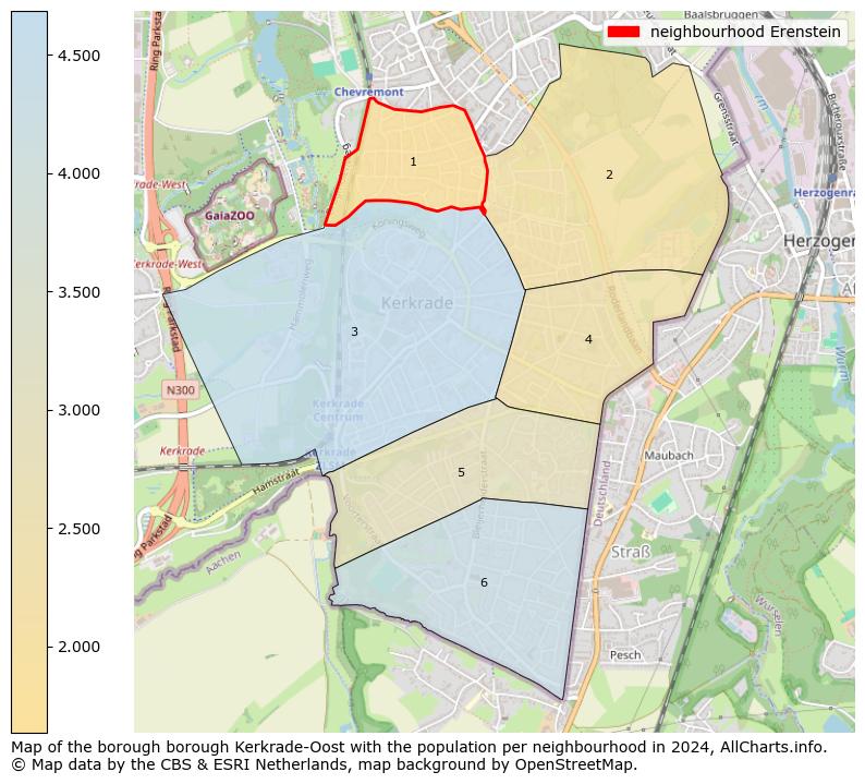 Image of the neighbourhood Erenstein at the map. This image is used as introduction to this page. This page shows a lot of information about the population in the neighbourhood Erenstein (such as the distribution by age groups of the residents, the composition of households, whether inhabitants are natives or Dutch with an immigration background, data about the houses (numbers, types, price development, use, type of property, ...) and more (car ownership, energy consumption, ...) based on open data from the Dutch Central Bureau of Statistics and various other sources!