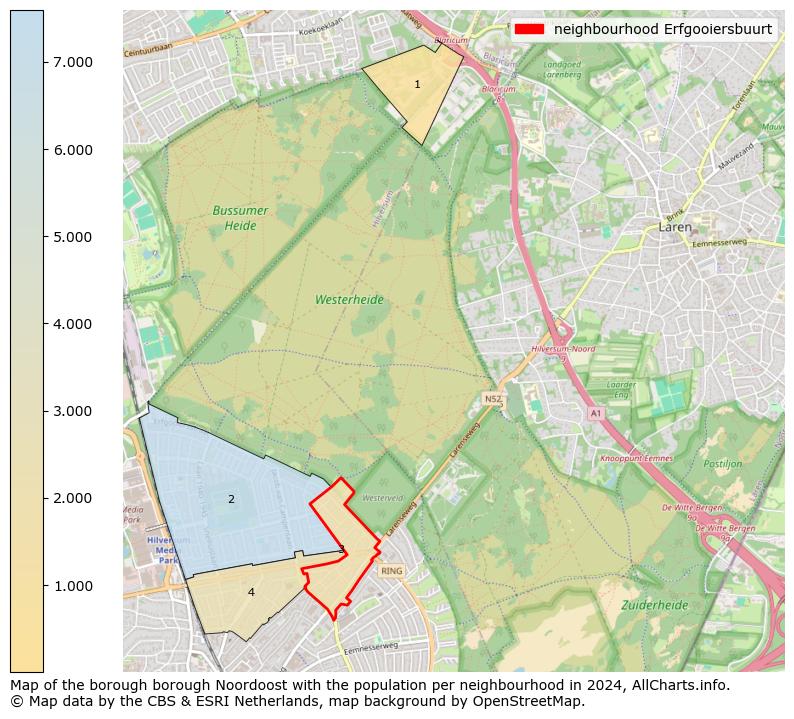 Image of the neighbourhood Erfgooiersbuurt at the map. This image is used as introduction to this page. This page shows a lot of information about the population in the neighbourhood Erfgooiersbuurt (such as the distribution by age groups of the residents, the composition of households, whether inhabitants are natives or Dutch with an immigration background, data about the houses (numbers, types, price development, use, type of property, ...) and more (car ownership, energy consumption, ...) based on open data from the Dutch Central Bureau of Statistics and various other sources!