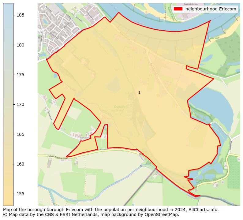 Image of the neighbourhood Erlecom at the map. This image is used as introduction to this page. This page shows a lot of information about the population in the neighbourhood Erlecom (such as the distribution by age groups of the residents, the composition of households, whether inhabitants are natives or Dutch with an immigration background, data about the houses (numbers, types, price development, use, type of property, ...) and more (car ownership, energy consumption, ...) based on open data from the Dutch Central Bureau of Statistics and various other sources!