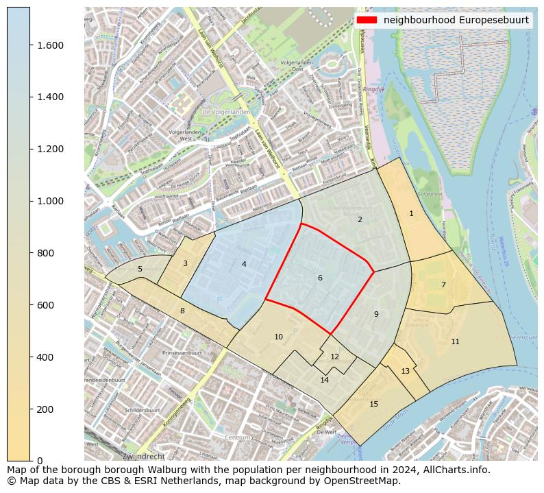 Image of the neighbourhood Europesebuurt at the map. This image is used as introduction to this page. This page shows a lot of information about the population in the neighbourhood Europesebuurt (such as the distribution by age groups of the residents, the composition of households, whether inhabitants are natives or Dutch with an immigration background, data about the houses (numbers, types, price development, use, type of property, ...) and more (car ownership, energy consumption, ...) based on open data from the Dutch Central Bureau of Statistics and various other sources!