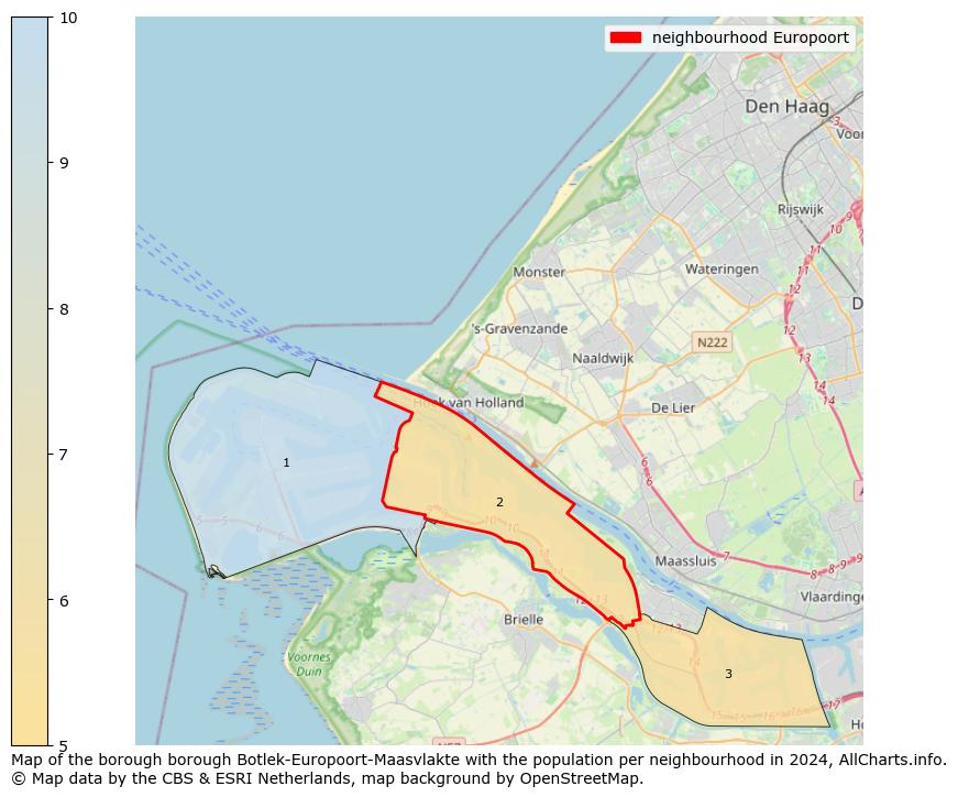 Image of the neighbourhood Europoort at the map. This image is used as introduction to this page. This page shows a lot of information about the population in the neighbourhood Europoort (such as the distribution by age groups of the residents, the composition of households, whether inhabitants are natives or Dutch with an immigration background, data about the houses (numbers, types, price development, use, type of property, ...) and more (car ownership, energy consumption, ...) based on open data from the Dutch Central Bureau of Statistics and various other sources!