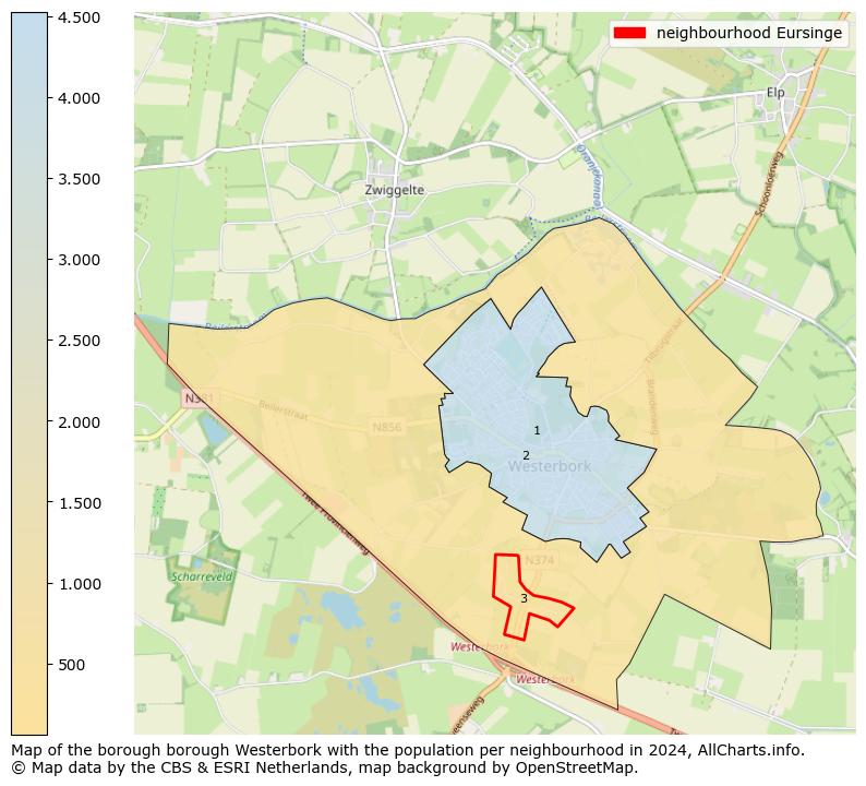 Image of the neighbourhood Eursinge at the map. This image is used as introduction to this page. This page shows a lot of information about the population in the neighbourhood Eursinge (such as the distribution by age groups of the residents, the composition of households, whether inhabitants are natives or Dutch with an immigration background, data about the houses (numbers, types, price development, use, type of property, ...) and more (car ownership, energy consumption, ...) based on open data from the Dutch Central Bureau of Statistics and various other sources!