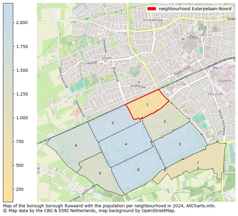 Image of the neighbourhood Euterpelaan-Noord at the map. This image is used as introduction to this page. This page shows a lot of information about the population in the neighbourhood Euterpelaan-Noord (such as the distribution by age groups of the residents, the composition of households, whether inhabitants are natives or Dutch with an immigration background, data about the houses (numbers, types, price development, use, type of property, ...) and more (car ownership, energy consumption, ...) based on open data from the Dutch Central Bureau of Statistics and various other sources!