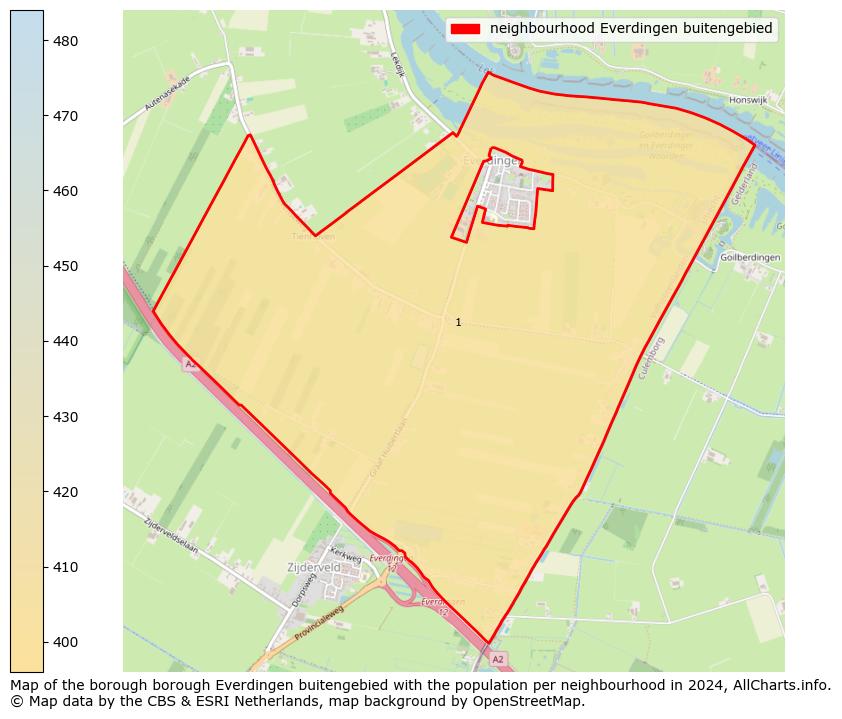 Image of the neighbourhood Everdingen buitengebied at the map. This image is used as introduction to this page. This page shows a lot of information about the population in the neighbourhood Everdingen buitengebied (such as the distribution by age groups of the residents, the composition of households, whether inhabitants are natives or Dutch with an immigration background, data about the houses (numbers, types, price development, use, type of property, ...) and more (car ownership, energy consumption, ...) based on open data from the Dutch Central Bureau of Statistics and various other sources!