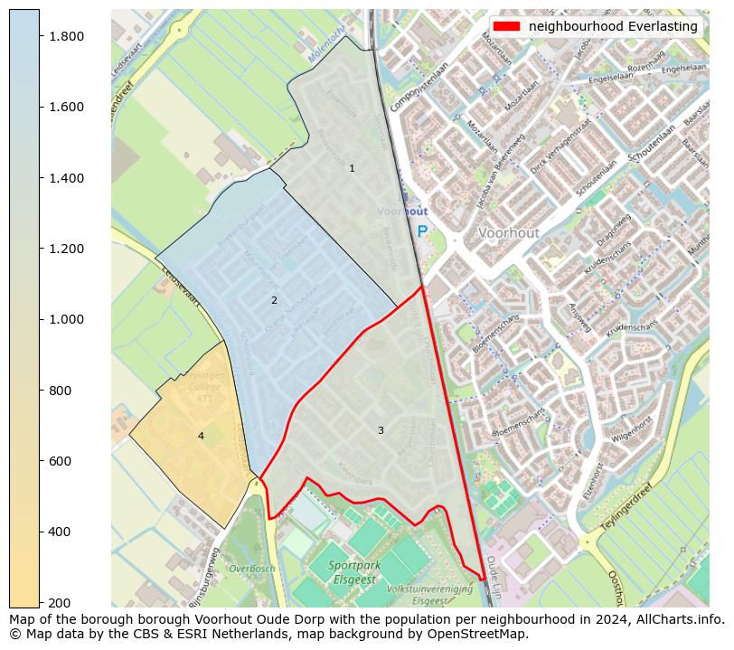 Image of the neighbourhood Everlasting at the map. This image is used as introduction to this page. This page shows a lot of information about the population in the neighbourhood Everlasting (such as the distribution by age groups of the residents, the composition of households, whether inhabitants are natives or Dutch with an immigration background, data about the houses (numbers, types, price development, use, type of property, ...) and more (car ownership, energy consumption, ...) based on open data from the Dutch Central Bureau of Statistics and various other sources!