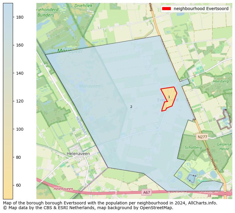 Image of the neighbourhood Evertsoord at the map. This image is used as introduction to this page. This page shows a lot of information about the population in the neighbourhood Evertsoord (such as the distribution by age groups of the residents, the composition of households, whether inhabitants are natives or Dutch with an immigration background, data about the houses (numbers, types, price development, use, type of property, ...) and more (car ownership, energy consumption, ...) based on open data from the Dutch Central Bureau of Statistics and various other sources!