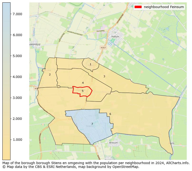 Image of the neighbourhood Feinsum at the map. This image is used as introduction to this page. This page shows a lot of information about the population in the neighbourhood Feinsum (such as the distribution by age groups of the residents, the composition of households, whether inhabitants are natives or Dutch with an immigration background, data about the houses (numbers, types, price development, use, type of property, ...) and more (car ownership, energy consumption, ...) based on open data from the Dutch Central Bureau of Statistics and various other sources!