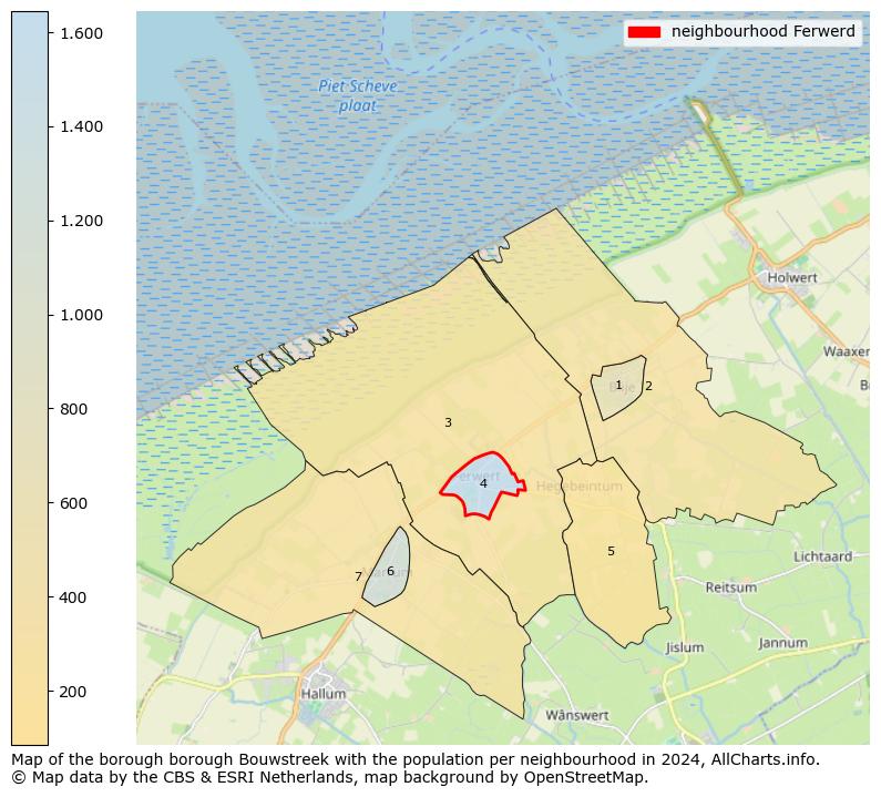 Image of the neighbourhood Ferwerd at the map. This image is used as introduction to this page. This page shows a lot of information about the population in the neighbourhood Ferwerd (such as the distribution by age groups of the residents, the composition of households, whether inhabitants are natives or Dutch with an immigration background, data about the houses (numbers, types, price development, use, type of property, ...) and more (car ownership, energy consumption, ...) based on open data from the Dutch Central Bureau of Statistics and various other sources!