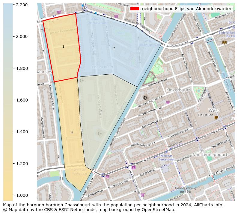 Image of the neighbourhood Filips van Almondekwartier at the map. This image is used as introduction to this page. This page shows a lot of information about the population in the neighbourhood Filips van Almondekwartier (such as the distribution by age groups of the residents, the composition of households, whether inhabitants are natives or Dutch with an immigration background, data about the houses (numbers, types, price development, use, type of property, ...) and more (car ownership, energy consumption, ...) based on open data from the Dutch Central Bureau of Statistics and various other sources!