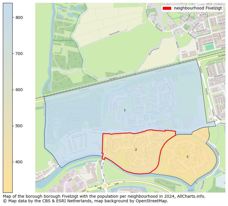 Image of the neighbourhood Fivelzigt at the map. This image is used as introduction to this page. This page shows a lot of information about the population in the neighbourhood Fivelzigt (such as the distribution by age groups of the residents, the composition of households, whether inhabitants are natives or Dutch with an immigration background, data about the houses (numbers, types, price development, use, type of property, ...) and more (car ownership, energy consumption, ...) based on open data from the Dutch Central Bureau of Statistics and various other sources!