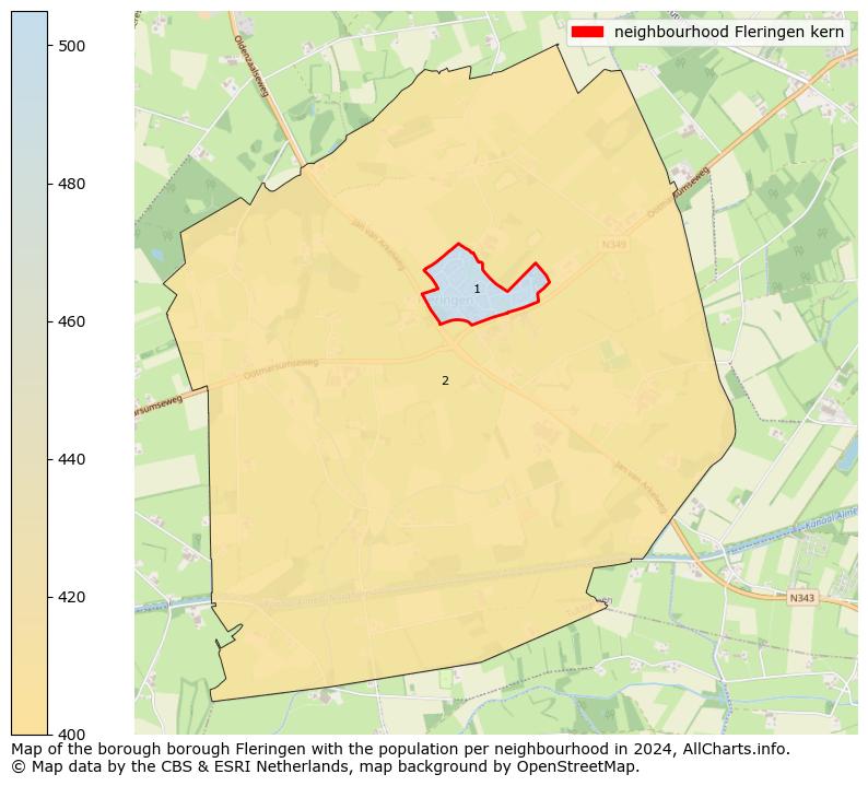 Image of the neighbourhood Fleringen kern at the map. This image is used as introduction to this page. This page shows a lot of information about the population in the neighbourhood Fleringen kern (such as the distribution by age groups of the residents, the composition of households, whether inhabitants are natives or Dutch with an immigration background, data about the houses (numbers, types, price development, use, type of property, ...) and more (car ownership, energy consumption, ...) based on open data from the Dutch Central Bureau of Statistics and various other sources!