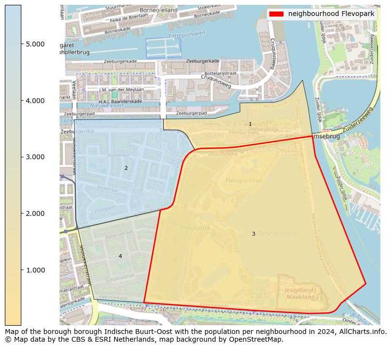 Image of the neighbourhood Flevopark at the map. This image is used as introduction to this page. This page shows a lot of information about the population in the neighbourhood Flevopark (such as the distribution by age groups of the residents, the composition of households, whether inhabitants are natives or Dutch with an immigration background, data about the houses (numbers, types, price development, use, type of property, ...) and more (car ownership, energy consumption, ...) based on open data from the Dutch Central Bureau of Statistics and various other sources!