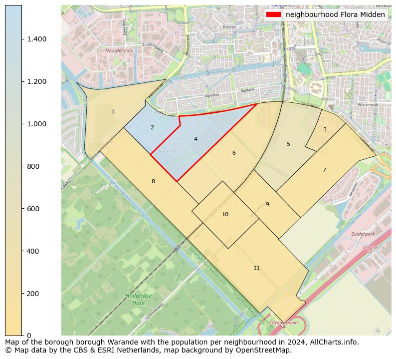 Image of the neighbourhood Flora Midden at the map. This image is used as introduction to this page. This page shows a lot of information about the population in the neighbourhood Flora Midden (such as the distribution by age groups of the residents, the composition of households, whether inhabitants are natives or Dutch with an immigration background, data about the houses (numbers, types, price development, use, type of property, ...) and more (car ownership, energy consumption, ...) based on open data from the Dutch Central Bureau of Statistics and various other sources!