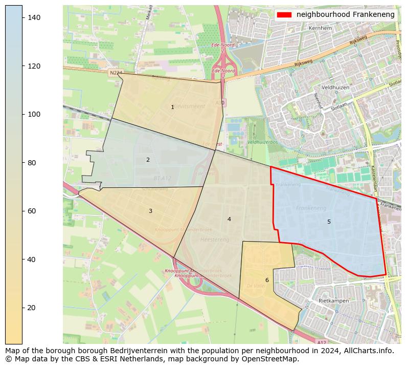 Image of the neighbourhood Frankeneng at the map. This image is used as introduction to this page. This page shows a lot of information about the population in the neighbourhood Frankeneng (such as the distribution by age groups of the residents, the composition of households, whether inhabitants are natives or Dutch with an immigration background, data about the houses (numbers, types, price development, use, type of property, ...) and more (car ownership, energy consumption, ...) based on open data from the Dutch Central Bureau of Statistics and various other sources!