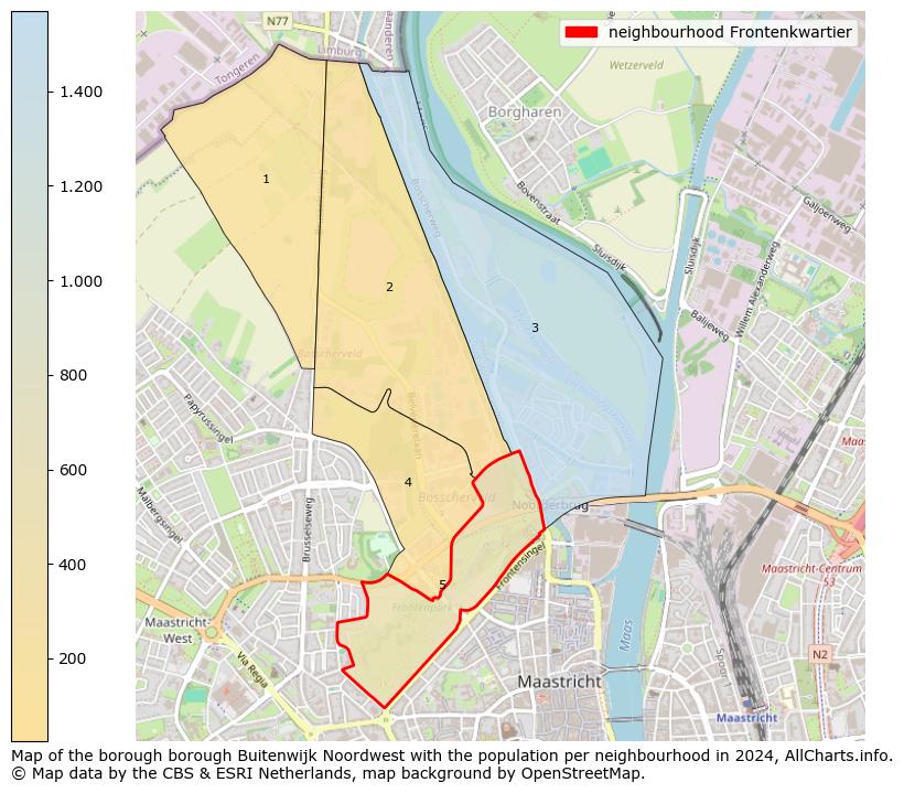 Image of the neighbourhood Frontenkwartier at the map. This image is used as introduction to this page. This page shows a lot of information about the population in the neighbourhood Frontenkwartier (such as the distribution by age groups of the residents, the composition of households, whether inhabitants are natives or Dutch with an immigration background, data about the houses (numbers, types, price development, use, type of property, ...) and more (car ownership, energy consumption, ...) based on open data from the Dutch Central Bureau of Statistics and various other sources!